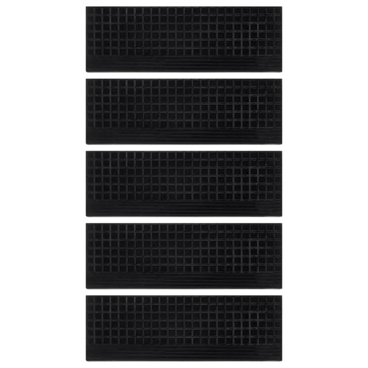 Tappetino per Scale 5 pz 25x75 cm in Gomma 155638