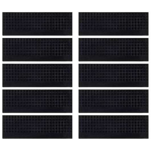 Tappetino per Scale 10 pz 25x75 cm in Gomma 155639