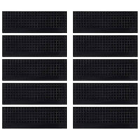 Tappetino per Scale 10 pz 25x75 cm in Gommacod mxl 86789