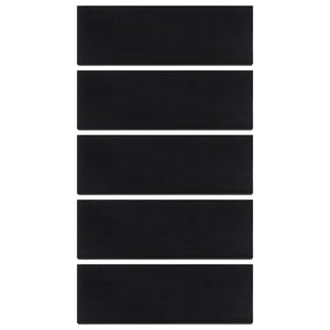 Tappetino per Scale 5 pz 25x75 cm in Gomma