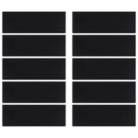 Tappetino per Scale 10 pz 25x75 cm in Gomma 155641