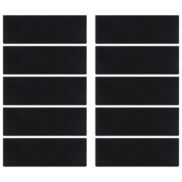 Tappetino per Scale 10 pz 25x75 cm in Gomma 155641