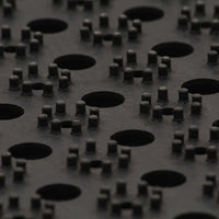 Zerbino Rettangolare 60x80 cm in Gomma 155646