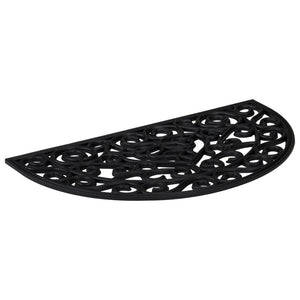 Zerbino Mezzo Rotondo 45x75 cm in Gomma 155661