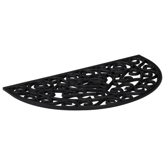 Zerbino Mezzo Rotondo 45x75 cm in Gomma 155661