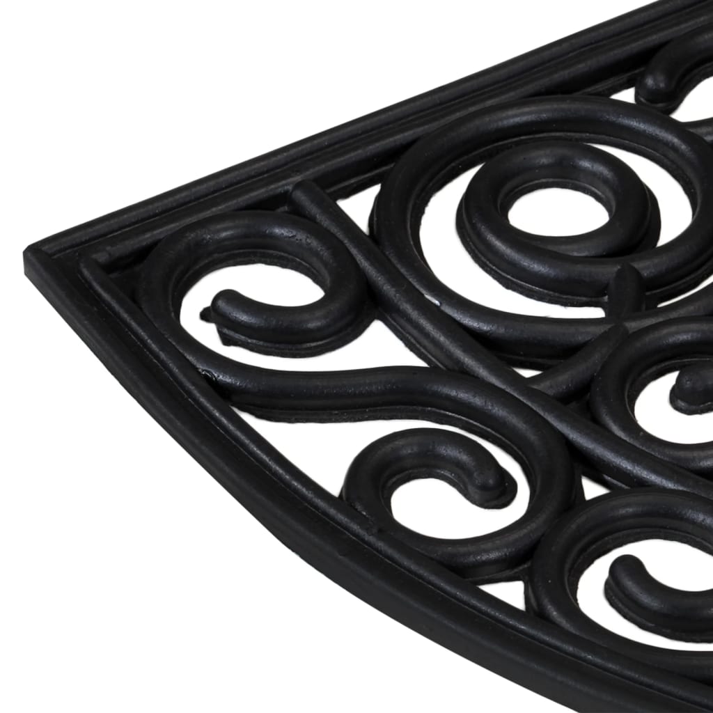 Zerbino Mezzo Rotondo 45x75 cm in Gomma 155661