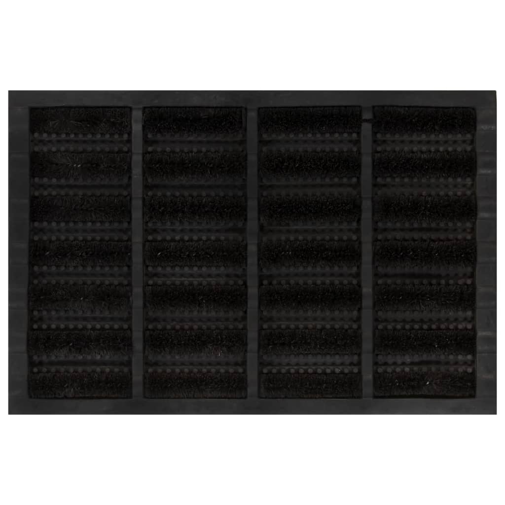 Zerbino Rettangolare 40x60 cm in Gomma e Fibra di Coccocod mxl 134779