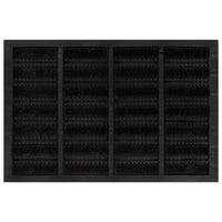 Zerbino Rettangolare 40x60 cm in Gomma e Fibra di Coccocod mxl 134779