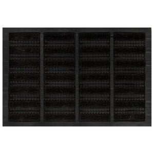 Zerbino Rettangolare 40x60 cm in Gomma e Fibra di Coccocod mxl 134779