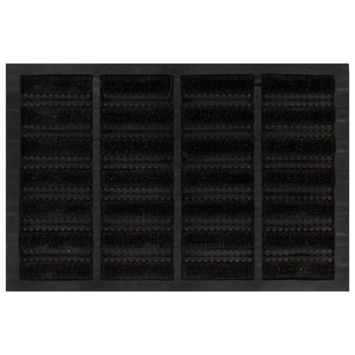 Zerbino Rettangolare 40x60 cm in Gomma e Fibra di Coccocod mxl 134779