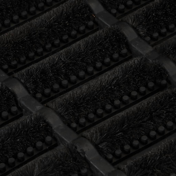 Zerbino Rettangolare 40x60 cm in Gomma e Fibra di Cocco 155662