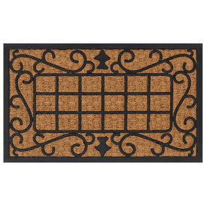 Zerbino Rettangolare 45x75 cm in Gomma e Fibra di Coccocod mxl 86793