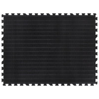 Piastrella per Pavimenti in Gomma Nera 12 mm 90x120 cm 155672