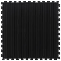 Piastrella per Pavimenti in Gomma Nera 12 mm 100x100 cm 155673
