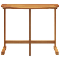 Tavolo da Balcone Pieghevole 90x60x72 cm Legno Massello Acacia 364896