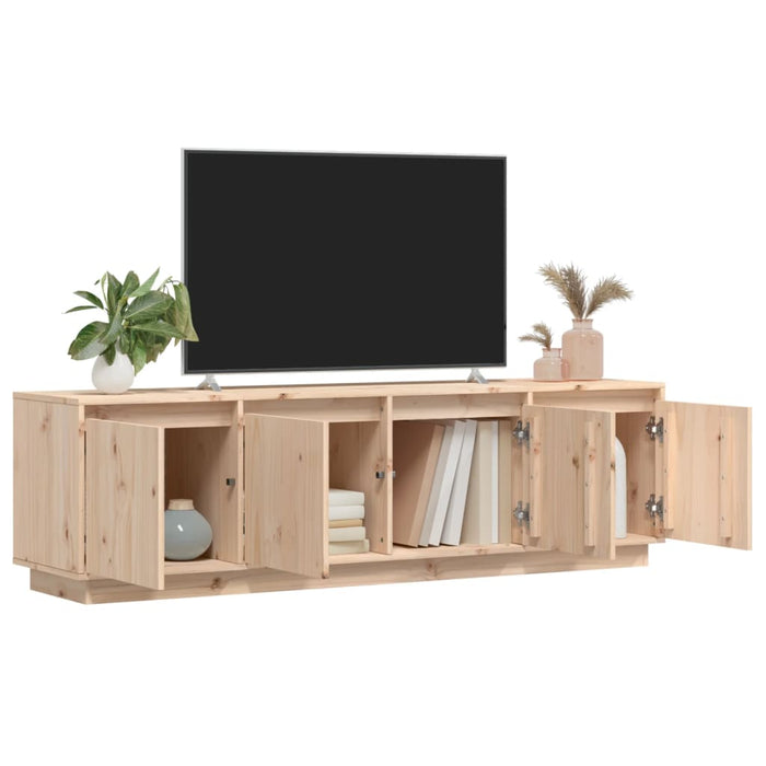 Mobile Porta TV 156x37x45 cm in Legno Massello di Pino 840156