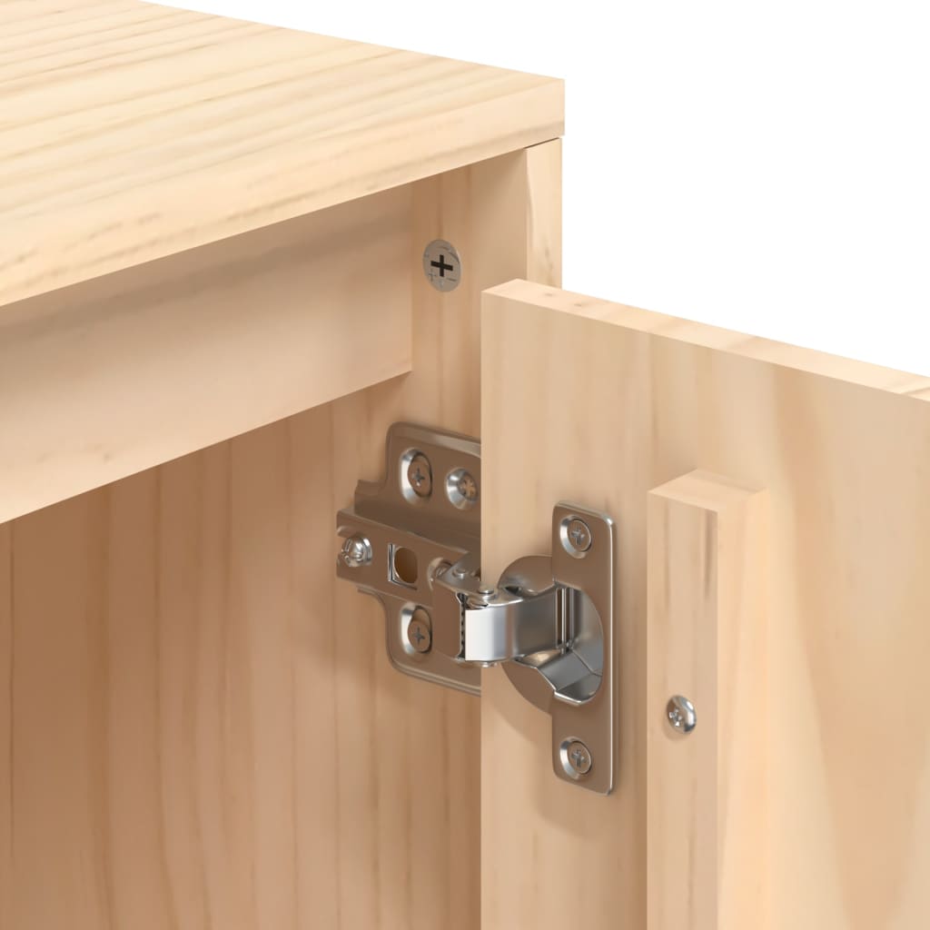 Mobile Porta TV 156x37x45 cm in Legno Massello di Pino 840156