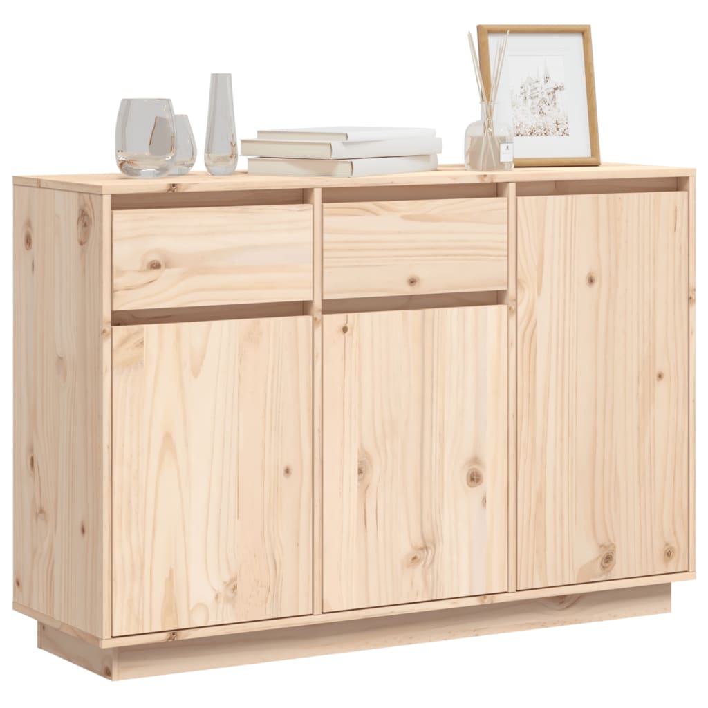 Credenza 110x34x75 cm in Legno Massello di Pino 840409