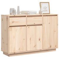Credenza 110x34x75 cm in Legno Massello di Pino 840409
