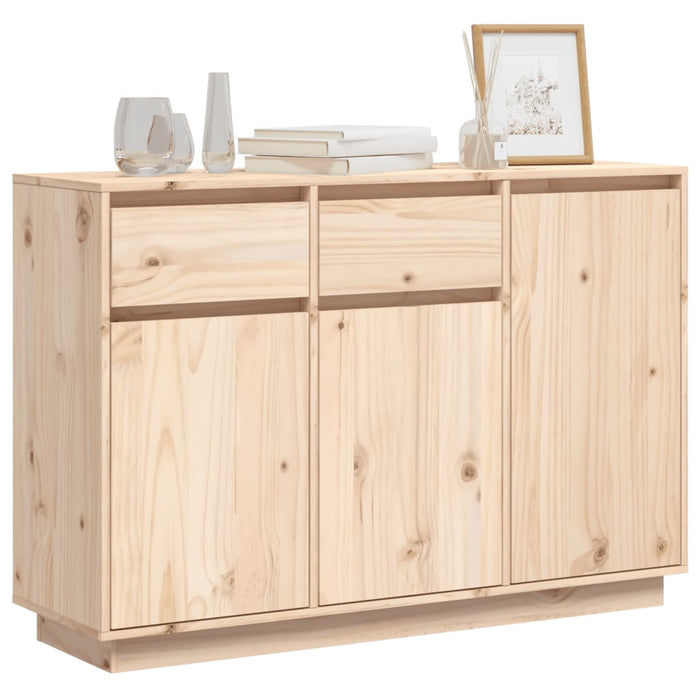 Credenza 110x34x75 cm in Legno Massello di Pino 840409