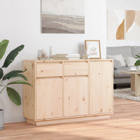 Credenza 110x34x75 cm in Legno Massello di Pino 840409