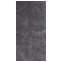 vidaXL Tappeto Pelo Corto HUARTE Morbido Lavabile Antracite 100x200 cm