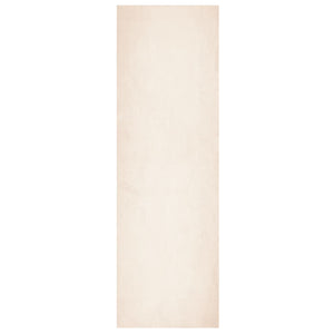 Tappeto a Pelo Corto HUARTE Morbido e Lavabile Beige 80x250 cm 375016