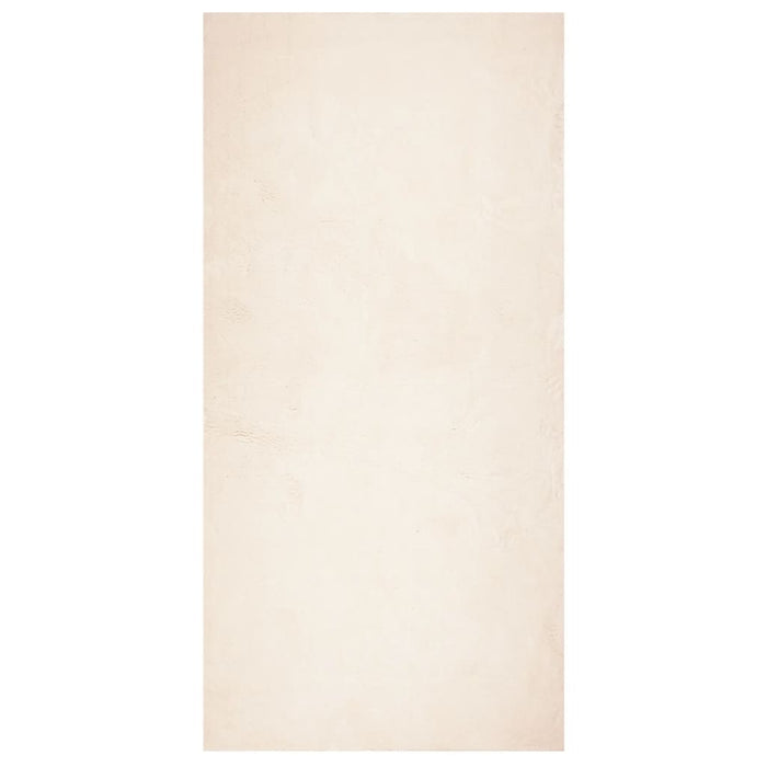 Tappeto a Pelo Corto HUARTE Morbido e Lavabile Beige 100x200 cmcod mxl 85964