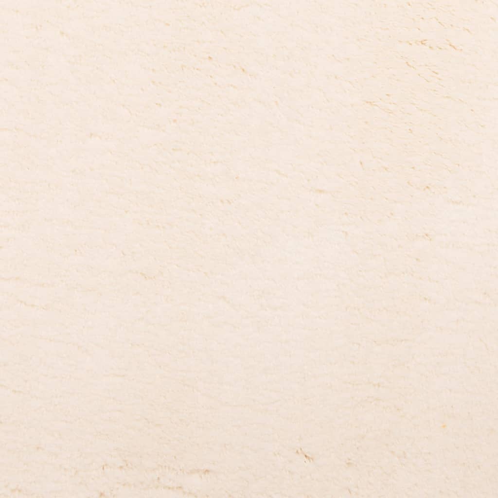 vidaXL Tappeto a Pelo Corto HUARTE Morbido e Lavabile Beige 120x170 cm