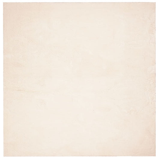 Tappeto a Pelo Corto HUARTE Morbido e Lavabile Beige 160x160 cm 375021