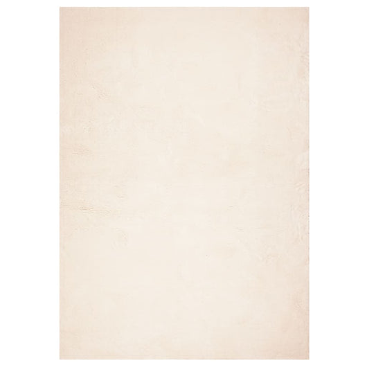Tappeto a Pelo Corto HUARTE Morbido e Lavabile Beige 240x340 cm 375026
