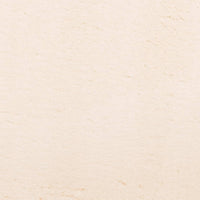 Tappeto a Pelo Corto HUARTE Morbido e Lavabile Beige Ø 80 cm