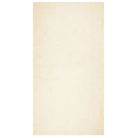 Tappeto a Pelo Corto HUARTE Morbido e Lavabile Crema 80x150 cm 375033