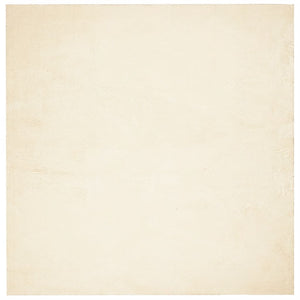 Tappeto a Pelo Corto HUARTE Morbido e Lavabile Crema 120x120 cmcod mxl 109943