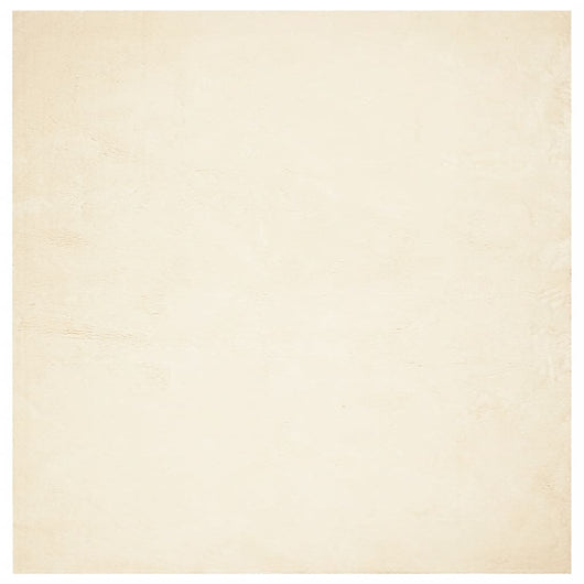 Tappeto a Pelo Corto HUARTE Morbido e Lavabile Crema 240x240 cm 375044