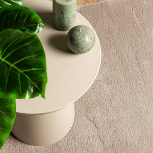 Tappeto a Pelo Corto HUARTE Morbido e Lavabile Sabbia 140x200cm 375058