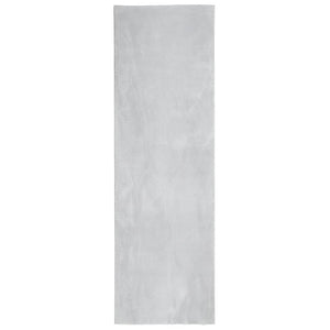 vidaXL Tappeto a Pelo Corto HUARTE Morbido e Lavabile Grigio 80x250 cm