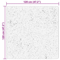 Tappeto Pelo Corto HUARTE Morbido Lavabile Verde Bosco 375094