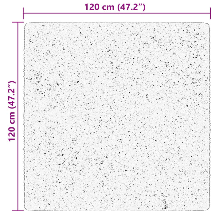 Tappeto Pelo Corto HUARTE Morbido Lavabile Verde Bosco 375094