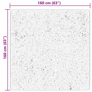 Tappeto Pelo Corto HUARTE Morbido Lavabile Verde Bosco 375097