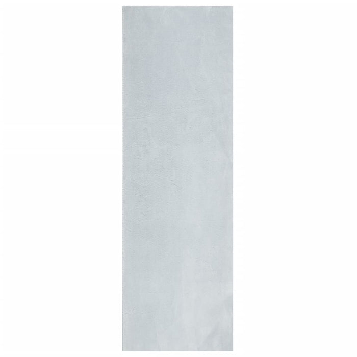Tappeto a Pelo Corto HUARTE Morbido e Lavabile Blu 80x250 cm 375130