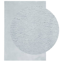 Tappeto a Pelo Corto HUARTE Morbido e Lavabile Blu 140x200 cm 375134