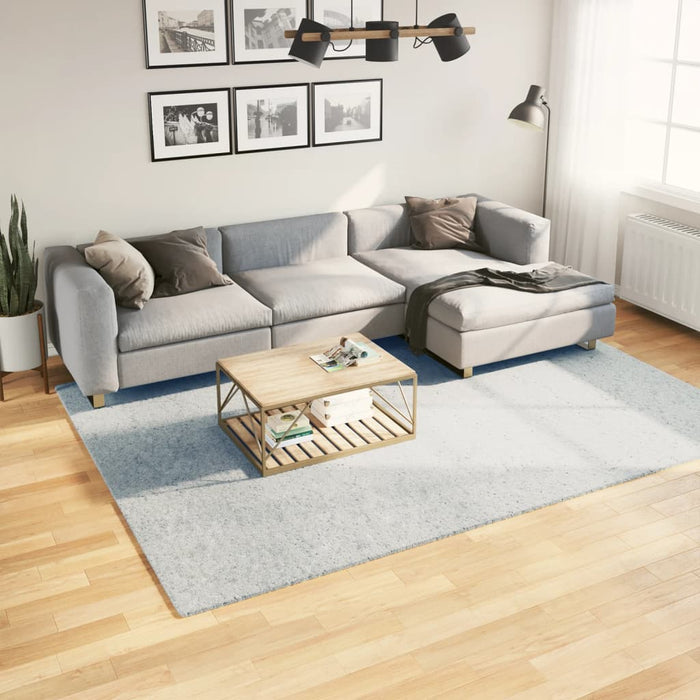 Tappeto a Pelo Corto HUARTE Morbido e Lavabile Blu 200x280 cm 375138