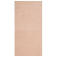 Tappeto a Pelo Corto HUARTE Morbido e Lavabile Rosato 100x200cm 375150