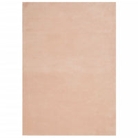 Tappeto a Pelo Corto HUARTE Morbido e Lavabile Rosato 140x200cm 375153