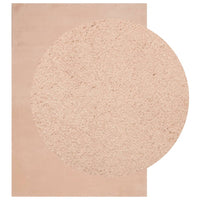 Tappeto a Pelo Corto HUARTE Morbido e Lavabile Rosato 160x230cm 375155