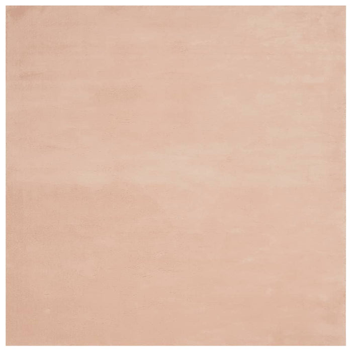Tappeto a Pelo Corto HUARTE Morbido e Lavabile Rosato 200x200cmcod mxl 133959