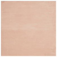 Tappeto a Pelo Corto HUARTE Morbido e Lavabile Rosato 200x200cm 375156