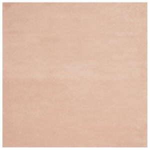 Tappeto a Pelo Corto HUARTE Morbido e Lavabile Rosato 200x200cm 375156