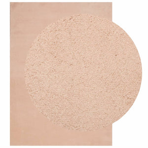 Tappeto a Pelo Corto HUARTE Morbido e Lavabile Rosato 200x280cm 375157